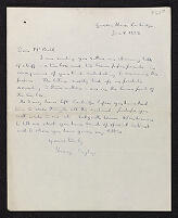 Letter from Henry Cayley to W. W. Rouse Ball