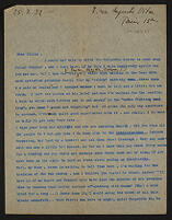Letter from Desiree Lieven to Julian Trevelyan