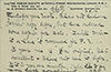 Postcard from Edward R. Pease to F. W. Pethick-Lawrence