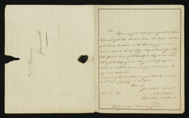 Letter from Messrs A. and E. Wilson, undertakers, to Dr. Charles Burney