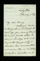 Letter from Robert Leslie Ellis