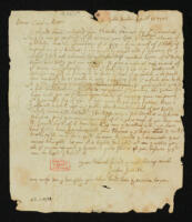 Letter from John Smith to Roger Cotes