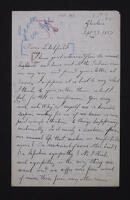 Letter from J. Clerk Maxwell to R. B. Litchfield