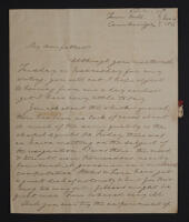 Letter from Robert Leslie Ellis to Francis Ellis