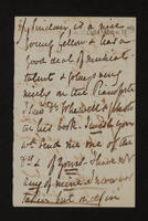 Incomplete letter from Emma M. Warburton