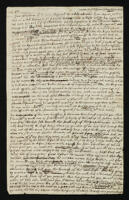 Draft of letter from Robert Hooke to Isaac Newton