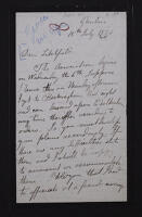 Letter from J. Clerk Maxwell to R. B. Litchfield