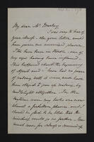 Letter from Robert Leslie Ellis to Charles Brinsley Marlay