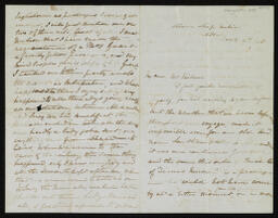 Letter from Anthony William Twyford to Richard Monckton Milnes