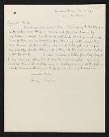 Letter from Henry Cayley to W. W. Rouse Ball