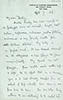 Letter from Lord Pethick-Lawrence to Lady Pethick-Lawrence
