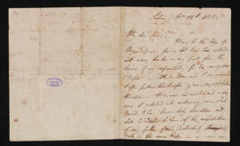 Letter from Lord Byron to Henry Drury