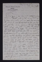 Letter from R. C. Trevelyan to Elizabeth des Amorie van der Hoeven