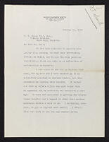 Letter from David Eugene Smith to W. W. Rouse Ball