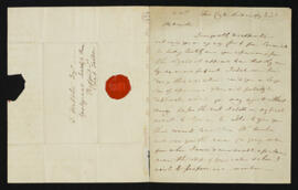 Letter from Adam Sedgwick to Thomas Webster