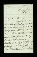 Letter from Robert Leslie Ellis