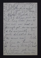 Letter from Caroline Trevelyan to Elizabeth Trevelyan
