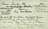 Index card in the name of the Fabian Society