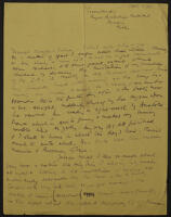 Letter from Tanya Langendonck to Julian Trevelyan and Ursula