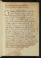 Pen facsimile of Kentish Laws and West Saxon genealogy from the Textus Roffensis