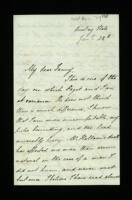 Letter from Robert Leslie Ellis