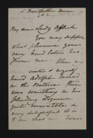 Letter from Fanny Unwin