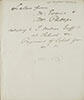 Letters to Richard Monckton Milnes concerning Talbot Monckton Milnes Griffiths