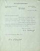 Letter from H. E. Scarborough to F. W. Pethick-Lawrence