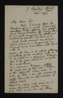 Letter from Augustus De Morgan to Robert Leslie Ellis