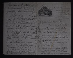Letter from Thomas Burt to Gertrude Barbara Rich Tennant
