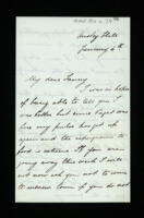 Letter from Robert Leslie Ellis