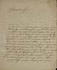 Letter from Johann J. Kellner