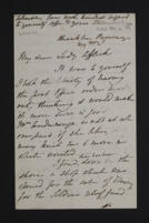 Letter from T. S.  Unwin